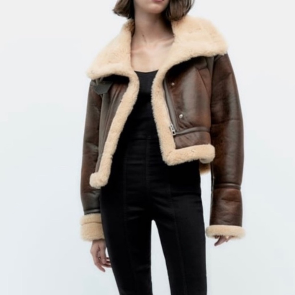 COPY - Zara Aviator Moto jacket
